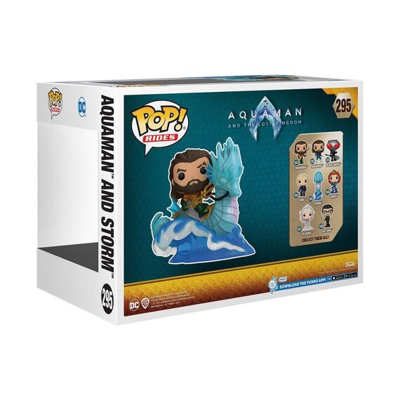 Figurka Aquaman and the Lost Kingdom POP! Rides - Aquaman & Storm- Zdjęcie 3