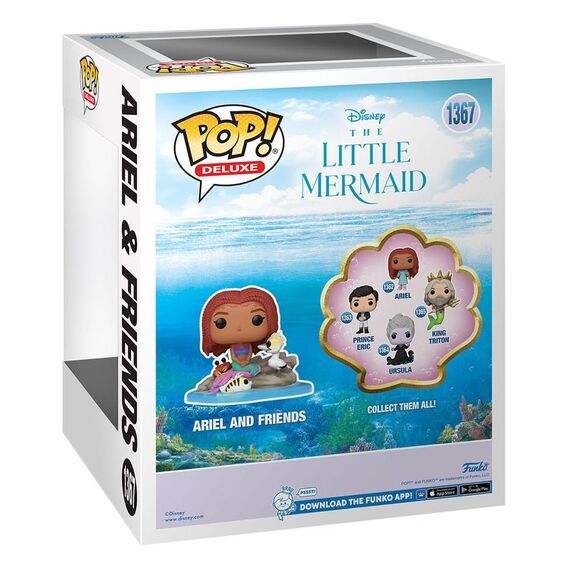 Figurka The Little Mermaid / Mała Syrenka (2023) POP! Deluxe - Ariel & Friends- Zdjęcie 3