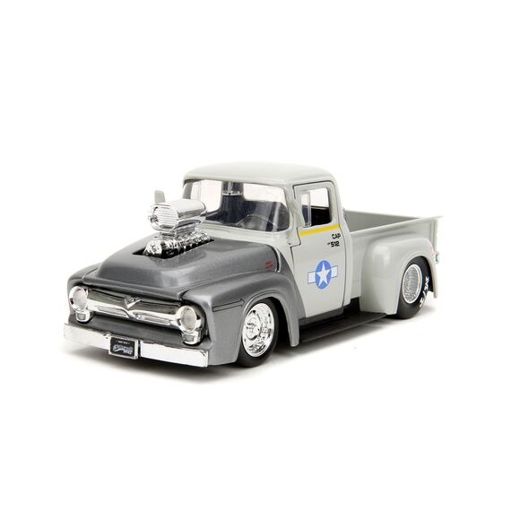 Model samochodu Street Fighter 1/24 - 1956 Ford F-100 (wraz z figurką Guile)- Zdjęcie 6