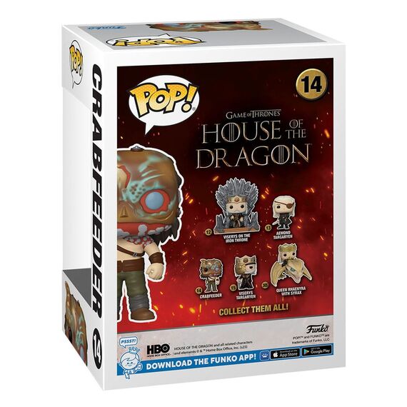 Figurka House of the Dragon / Ród Smoka POP! - Crabfeeder- Zdjęcie 2