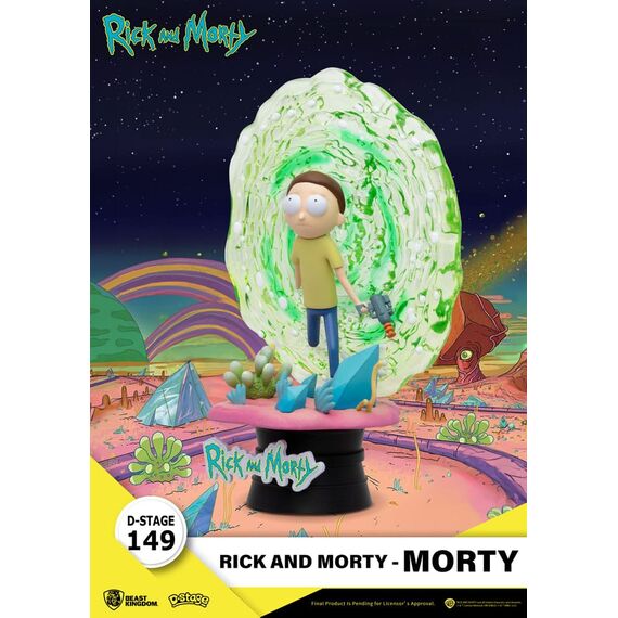 Figurka Rick & Morty D-Stage Diorama - Morty- Zdjęcie 3