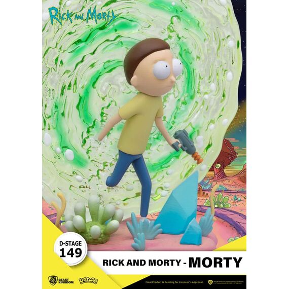 Figurka Rick & Morty D-Stage Diorama - Morty- Zdjęcie 6