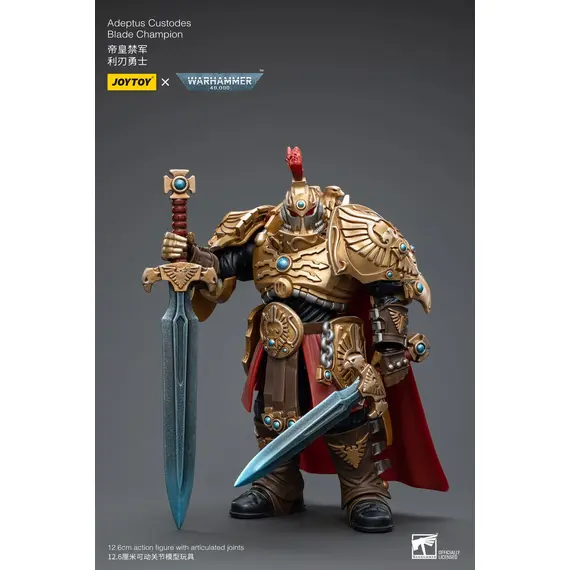 Figurka Warhammer 40k 1/18 - Adeptus Custodes Blade Champion- Zdjęcie 2