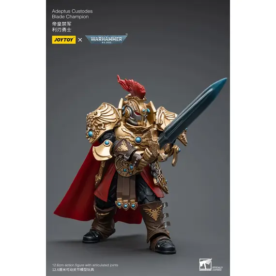 Figurka Warhammer 40k 1/18 - Adeptus Custodes Blade Champion- Zdjęcie 16