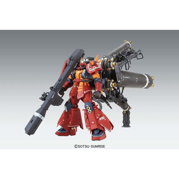 Model figurki GUNDAM MG 1/100 - MS-06R ZAKU II "PSYCHO ZAKU" Ver.Ka- Zdjęcie 3