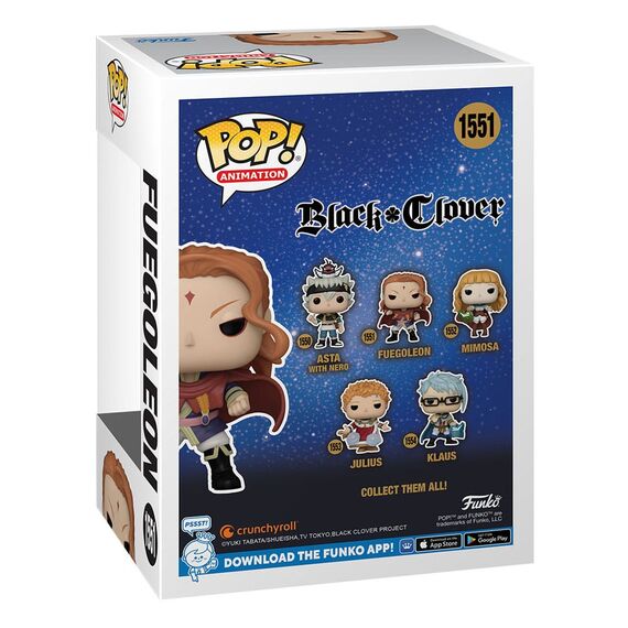 Figurka Black Clover POP! - Fuegoleon (1551)- Zdjęcie 2