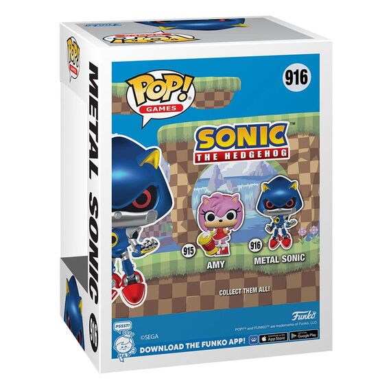 Figurka Sonic the Hedgehog POP! - Metal Sonic (916)- Zdjęcie 3