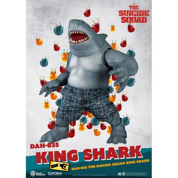 Figurka The Suicide Squad Dynamic 8ction Heroes 1/9 - King Shark- Zdjęcie 4