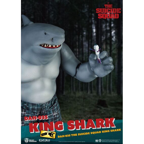 Figurka The Suicide Squad Dynamic 8ction Heroes 1/9 - King Shark- Zdjęcie 10