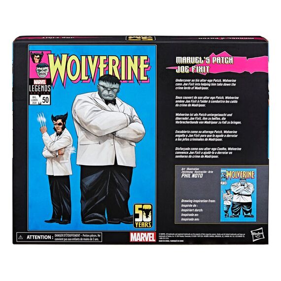 Zestaw 2 figurek Wolverine 50th Anniversary Marvel Legends - Marvel's Patch & Joe Fixit- Zdjęcie 11