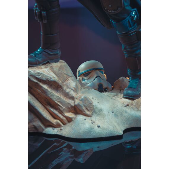 Figurka Star Wars: The Mandalorian Premier Collection 1/7 - The Mandalorian MK1- Zdjęcie 8