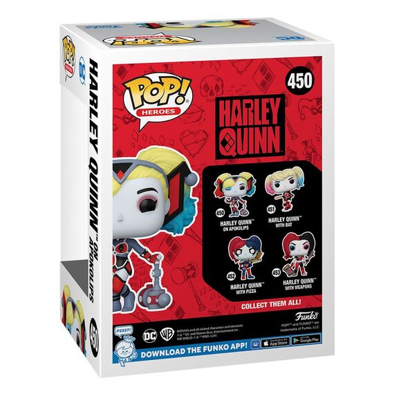 Figurka Harley Quinn POP! - Harley Quinn on Apokolips (450)- Zdjęcie 3