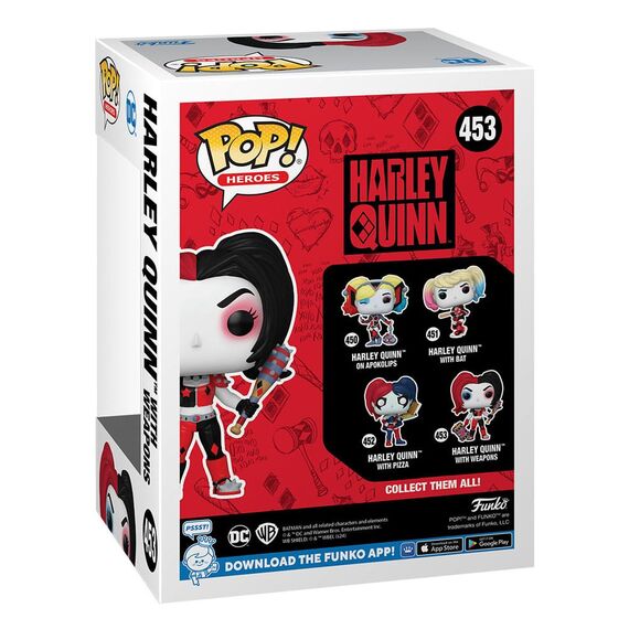 Figurka Harley Quinn POP! - Harley Quinn with Weapons (453)- Zdjęcie 2