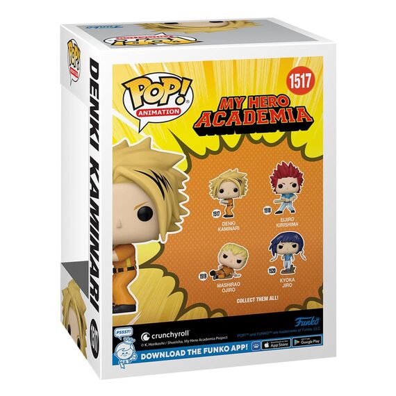 Figurka My Hero Academia POP! - Denki Kaminari (Hero League Baseball) (1517)- Zdjęcie 3