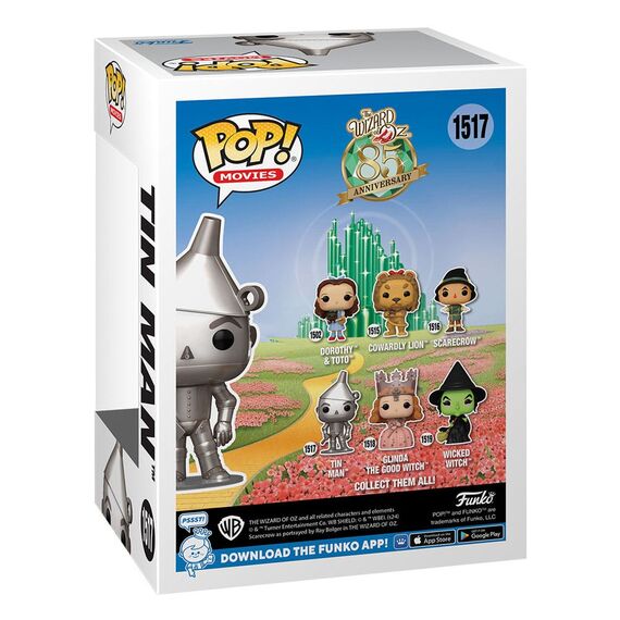 Figurka The Wizard of Oz / Czarnoksiężnik z Oz (85th Anniversary) POP! - Tin Man (1517)- Zdjęcie 3