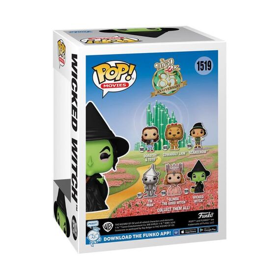 Figurka The Wizard of Oz / Czarnoksiężnik z Oz (85th Anniversary) POP! - Wicked Witch (1519)- Zdjęcie 2