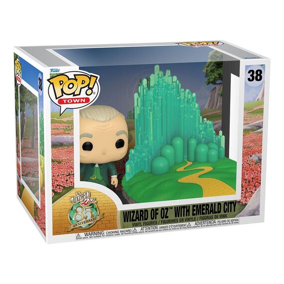 Figurka The Wizard of Oz / Czarnoksiężnik z Oz (85th Anniversary) POP! Town - Wizard of Oz with Emerald City- Zdjęcie 2