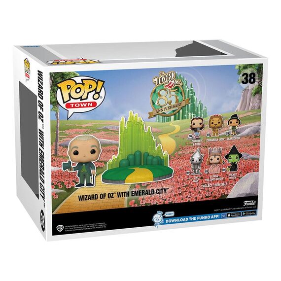 Figurka The Wizard of Oz / Czarnoksiężnik z Oz (85th Anniversary) POP! Town - Wizard of Oz with Emerald City- Zdjęcie 3