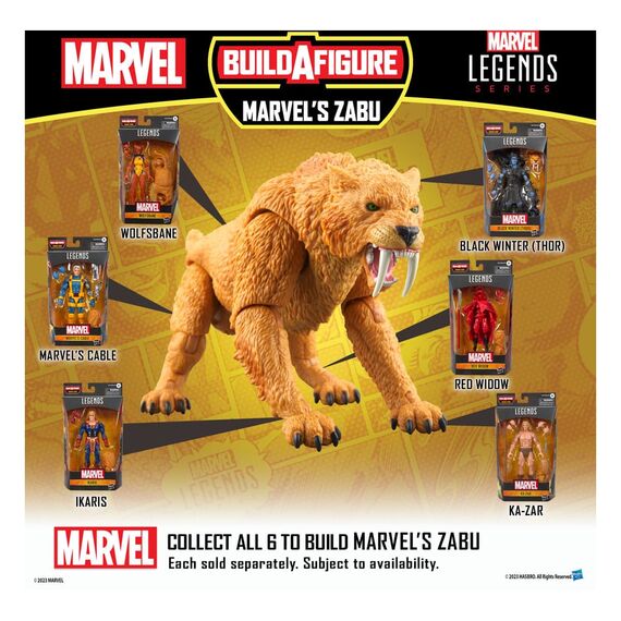 Figurka Marvel Legends - Ikaris (BAF: Marvel's Zabu)- Zdjęcie 24