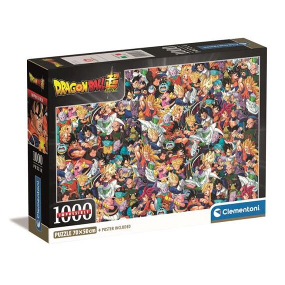 Puzzle z plakatem Anime - Dragon Ball (1000 elementów)