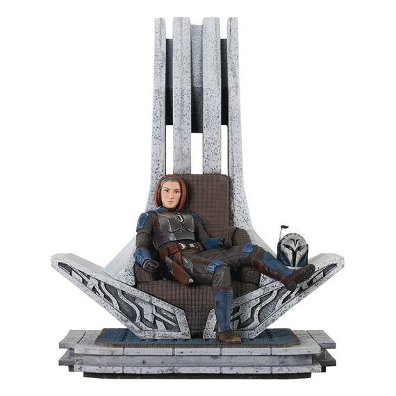 Figurka Star Wars: The Mandalorian Premier Collection 1/7 - Bo-Katan Kryze on Throne
