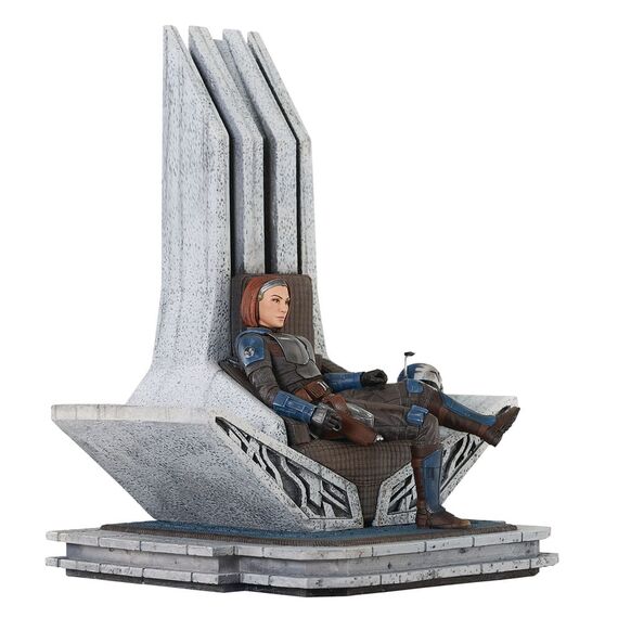Figurka Star Wars: The Mandalorian Premier Collection 1/7 - Bo-Katan Kryze on Throne- Zdjęcie 2