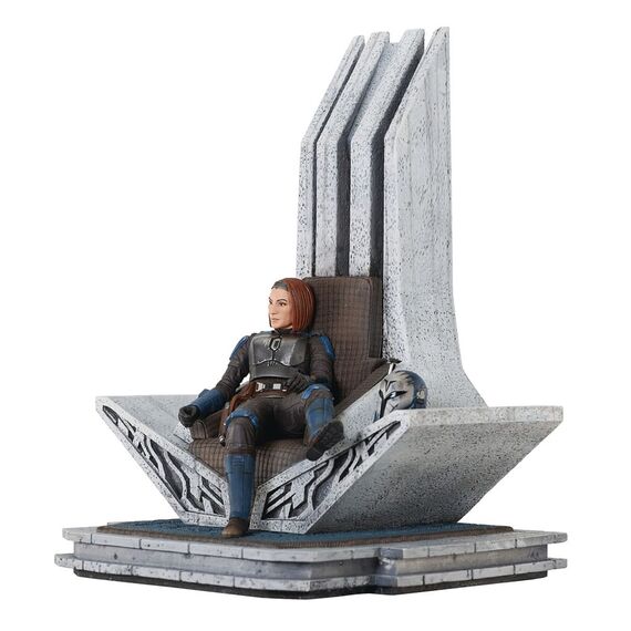Figurka Star Wars: The Mandalorian Premier Collection 1/7 - Bo-Katan Kryze on Throne- Zdjęcie 3