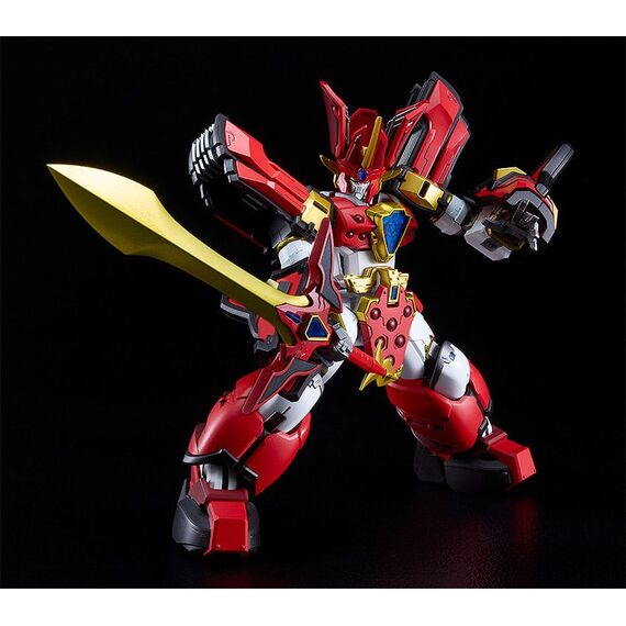 Figurka do złożenia Mado King Granzort Moderoid - King's Style Granzort (Gold Edition)- Zdjęcie 6