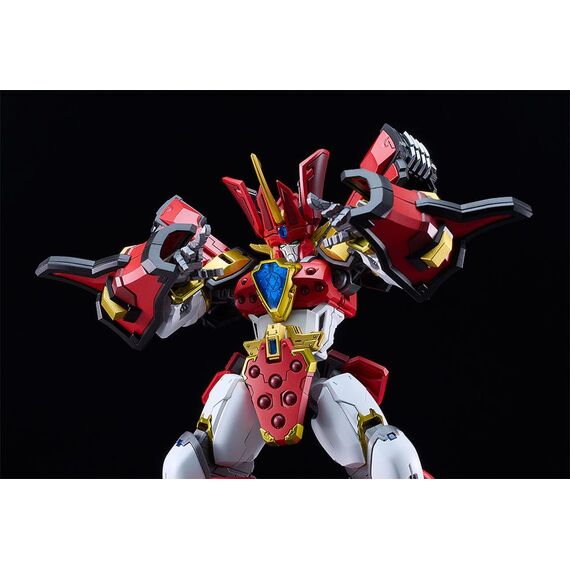 Figurka do złożenia Mado King Granzort Moderoid - King's Style Granzort (Gold Edition)- Zdjęcie 10