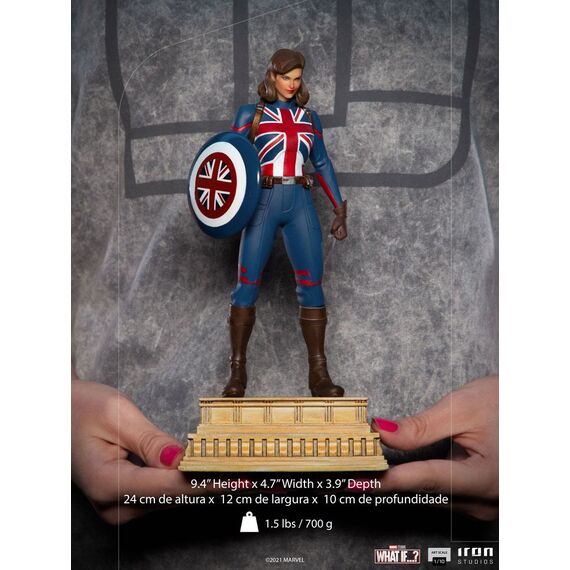 Figurka Marvel What If...? Art Scale 1/10 - Captain Carter- Zdjęcie 26