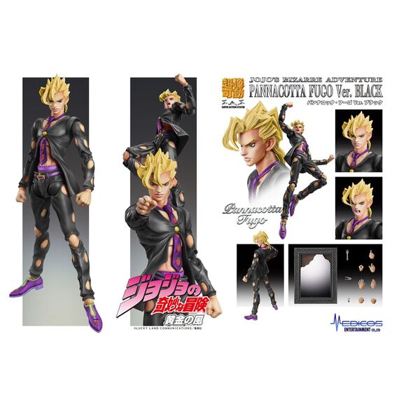 Figurka JoJo's Bizarre Adventure Part 5 SAS - Pannacotta Fugo Ver. Black- Zdjęcie 10