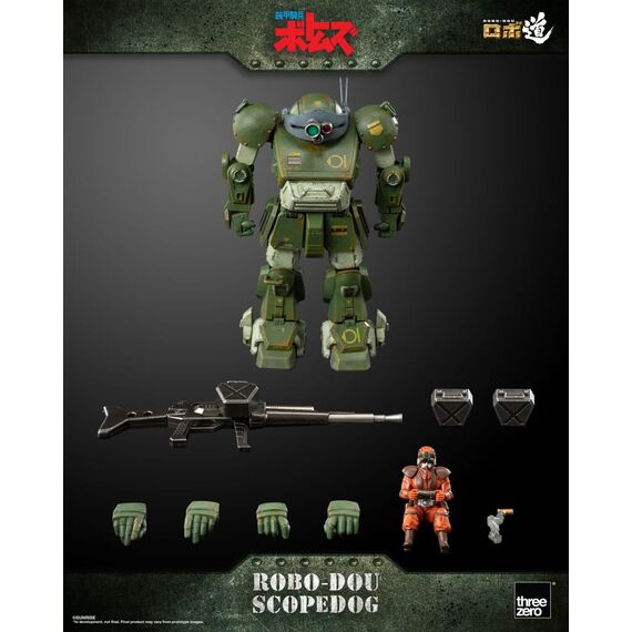 Figurka Armored Trooper Votoms Robo-Dou - Scopedog- Zdjęcie 2