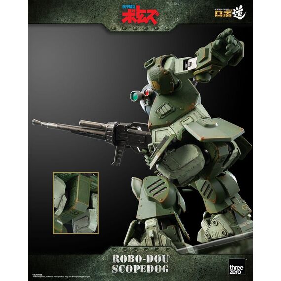 Figurka Armored Trooper Votoms Robo-Dou - Scopedog- Zdjęcie 18