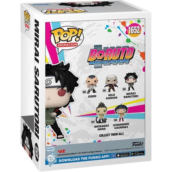 Figurka Boruto: Naruto Next Generations POP! - Mirai Sarutobi (1652)- Zdjęcie 2