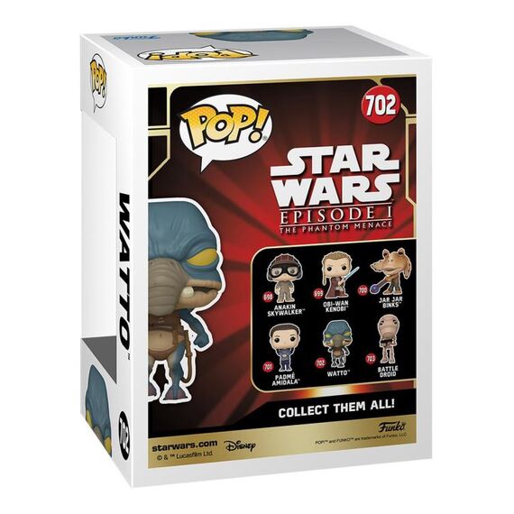Figurka Star Wars: The Phantom Menace 25th Anniversary POP! - Watto (702)- Zdjęcie 3