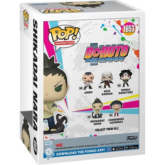 Figurka Boruto: Naruto Next Generations POP! - Shikadai Nara (1653)- Zdjęcie 2