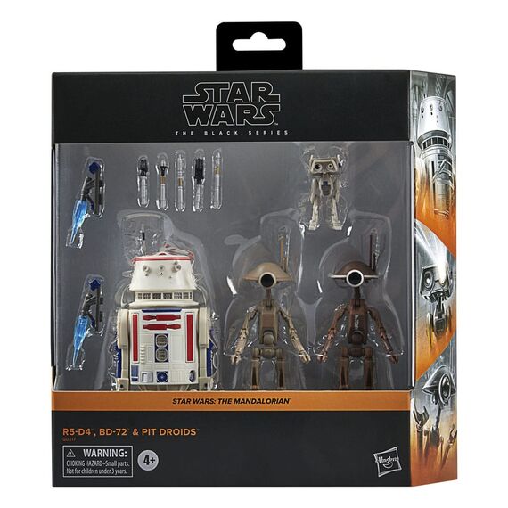 Zestaw 4 figurek Star Wars: The Mandalorian Black Series - R5-D4, BD-72 & Pit Droids- Zdjęcie 20