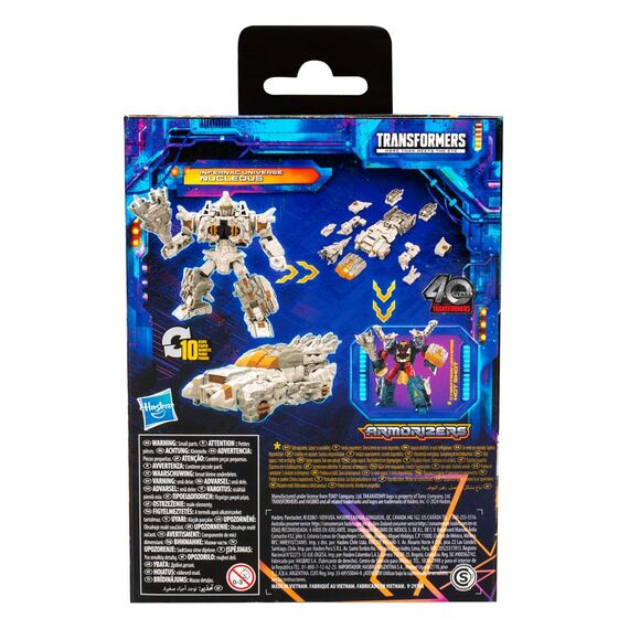 Figurka Transformers Generations Legacy United Deluxe Class - Infernac Universe Nucleous- Zdjęcie 8