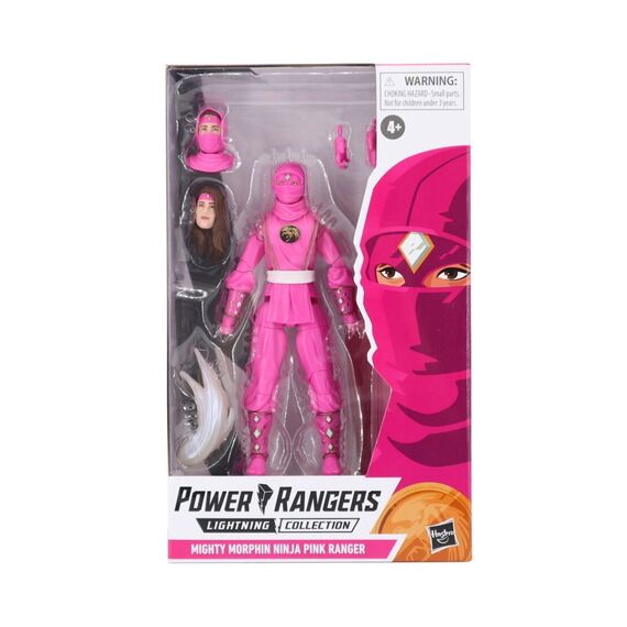 Figurka Power Rangers Lightning Collection - Mighty Morphin Ninja Pink Ranger- Zdjęcie 6