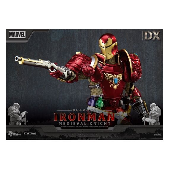 Figurka Marvel Dynamic 8ction Heroes 1/9 - Medieval Knight Iron Man (Deluxe)- Zdjęcie 8