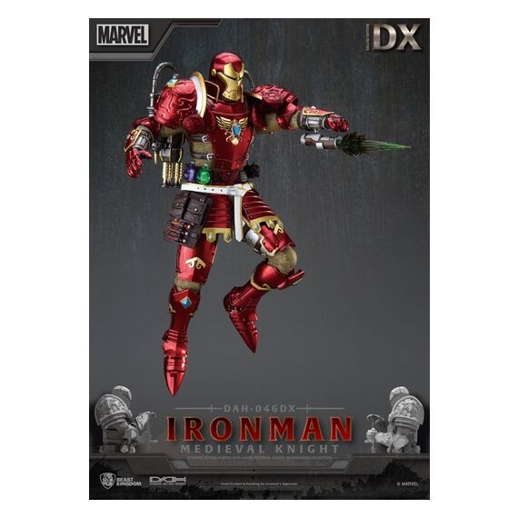 Figurka Marvel Dynamic 8ction Heroes 1/9 - Medieval Knight Iron Man (Deluxe)- Zdjęcie 12