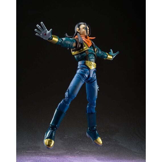 Figurka Dragon Ball GT S.H. Figuarts - Android 17- Zdjęcie 5