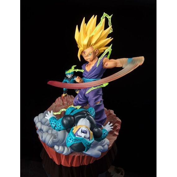 Figurka Dragon Ball Z FiguartsZERO (Extra Battle) - Super Saiyan 2 Gohan (Anger Exploding Into Power!!)- Zdjęcie 2