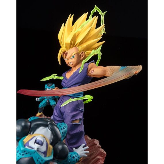 Figurka Dragon Ball Z FiguartsZERO (Extra Battle) - Super Saiyan 2 Gohan (Anger Exploding Into Power!!)- Zdjęcie 6