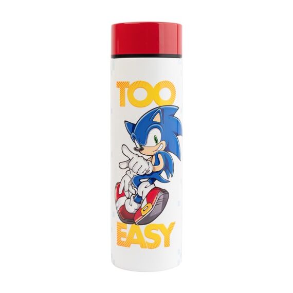 Metalowa butelka termiczna Sonic the Hedgehog (420 ml)