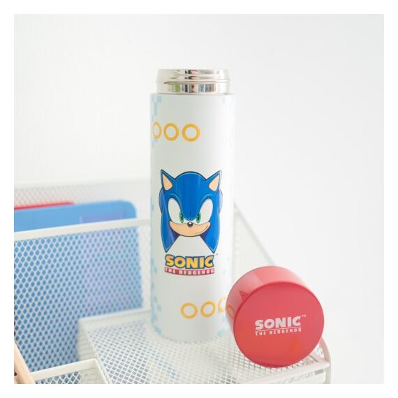 Metalowa butelka termiczna Sonic the Hedgehog (420 ml)- Zdjęcie 6