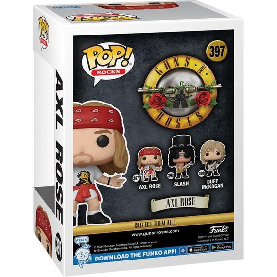 Figurka Guns N' Roses POP! Rocks - Axl Rose (1992)- Zdjęcie 3