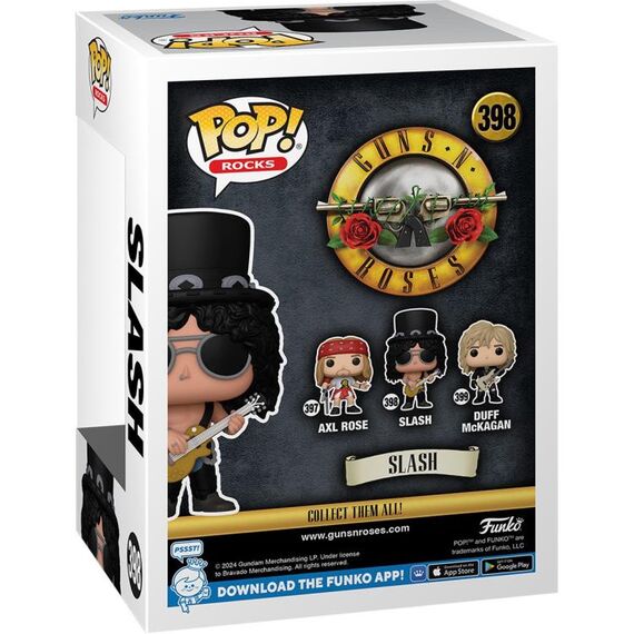 Figurka Guns N' Roses POP! Rocks - Slash (1990's) (398)- Zdjęcie 3