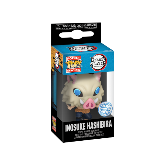 Brelok Demon Slayer: Kimetsu no Yaiba POP! - Inosuke Hashibira (Special Edition)- Zdjęcie 5
