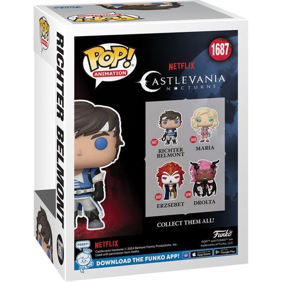Figurka Castlevania: Nocturne POP! - Richter Belmont (1687)- Zdjęcie 2